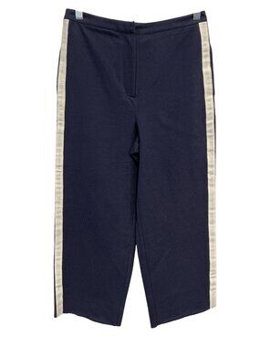 TAGS women’s small pants blue with white side stripes